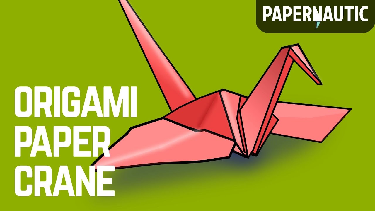 How To Make An Easy Origami Paper Crane - Papernautic