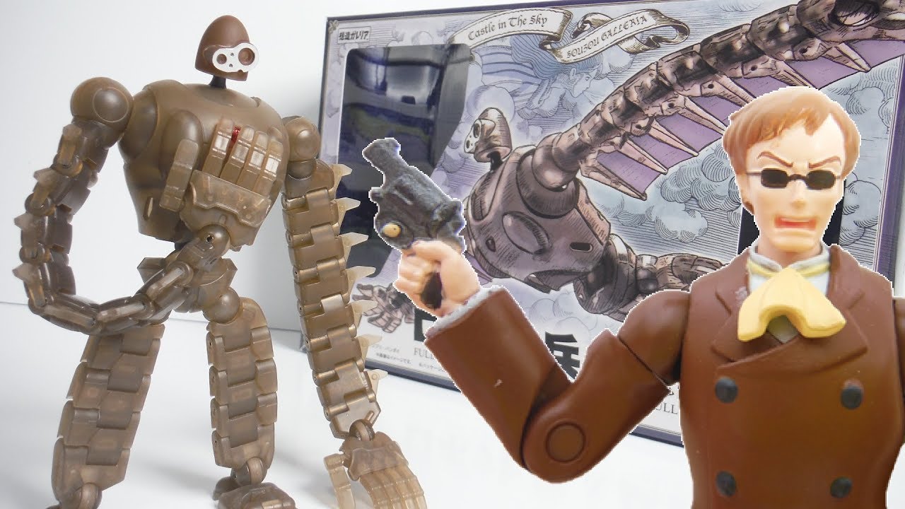 想造ガレリア ロボット兵＆ムスカ FULL ACTION Ver.（MECHANICAL CLEAR