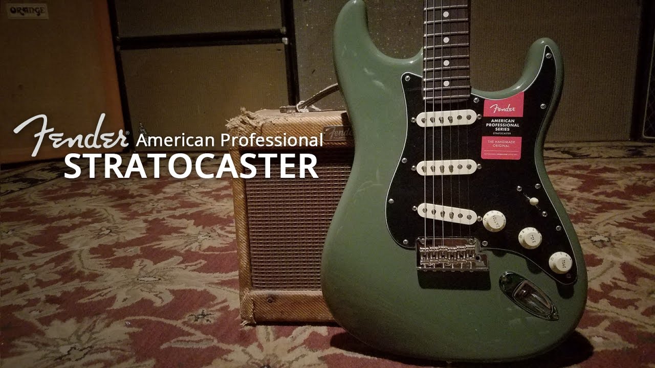 First Look - The 2017 Fender American Professional Stratocaster