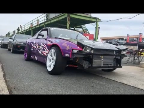 180SX ドリフト動画 !(^^)! RPS13 S13 180SX シルビア NISSAN