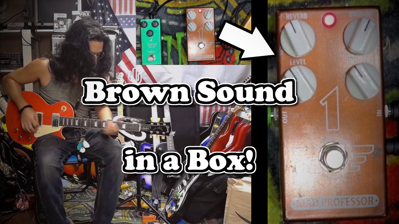 Van Halen Brown Sound IN A BOX - Mad Professor 1 Pedal Review