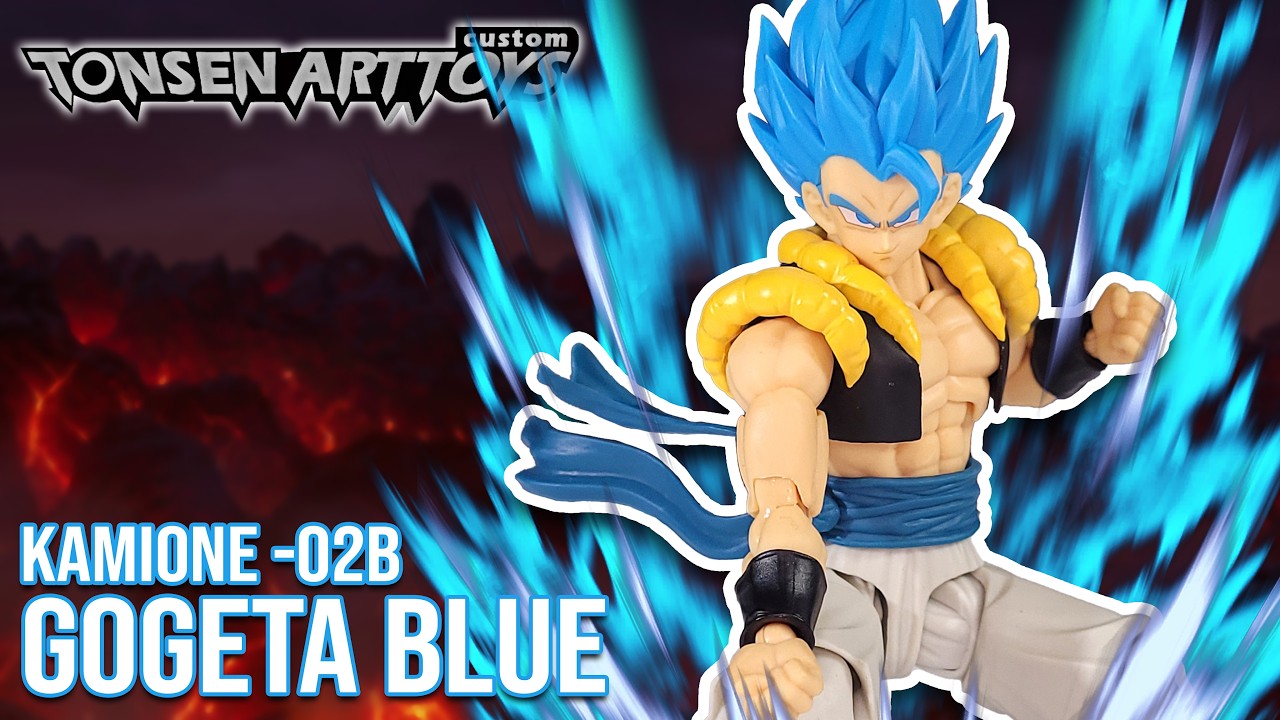 Kamione GOGETA BLUE TonsenArtToys Dragon Ball Super: Broly Action
