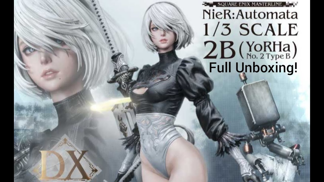 Square Enix Masterline NieR: Automata 1/3 2B Deluxe Statue Review