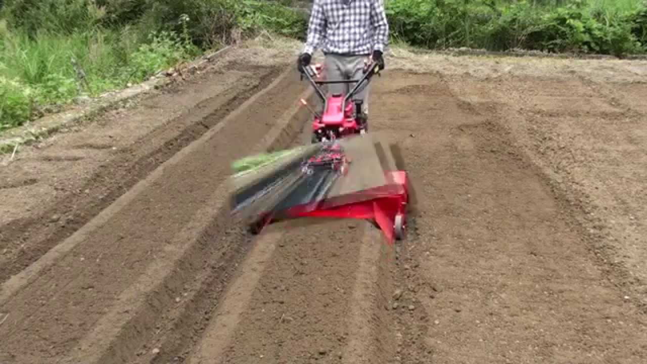 うね立て｜YK301SK/YK451SK/YK651SK｜ミニ耕うん機・管理機 - 管理機