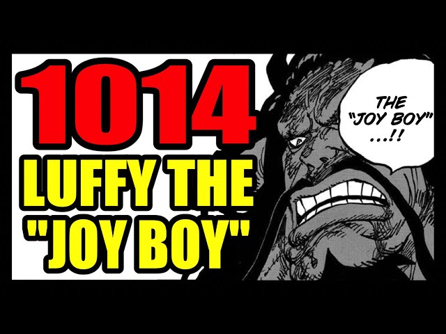 JOY BOY REVEAL LOST IN TRANSLATION | One Piece Chapter 1014 - YouTube
