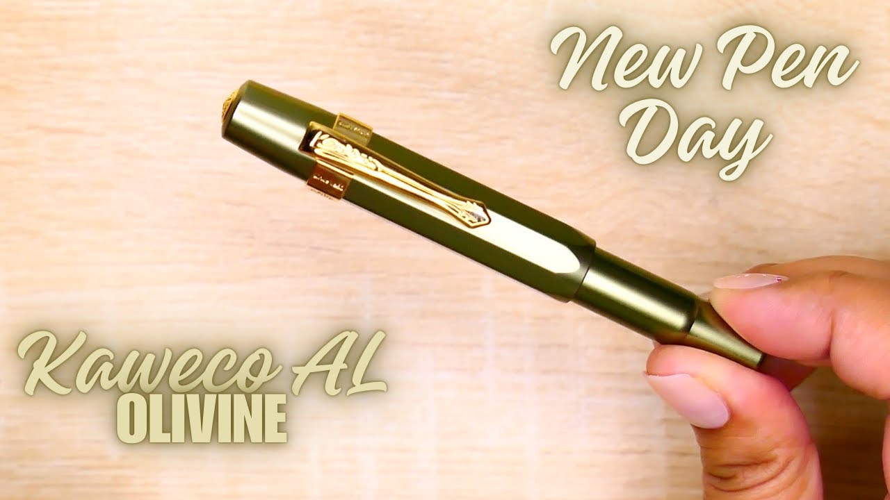 Kaweco Al Olivine | New Pen Day - YouTube