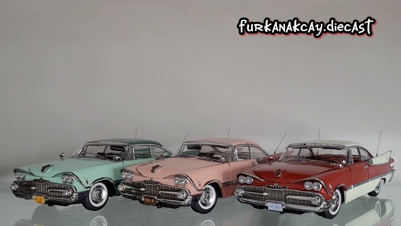 1:18 Scale Platinum Series 1959 Dodge Custom Royal Lancer Hardtops
