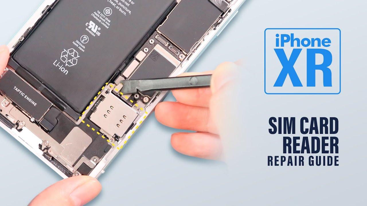 iPhone XR Sim Card Reader Connector Replacement | No Signal