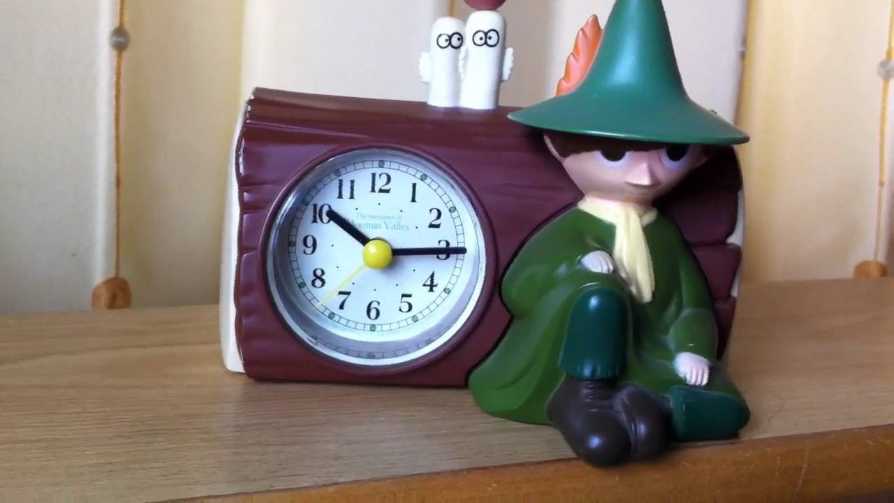 スナフキン 目覚まし時計 ムーミン谷 MOOMIN 子安武人 スナフキン
