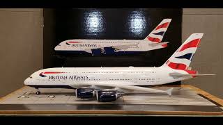 Gemini 200 British Airways A380-800 Review(FHD) - YouTube