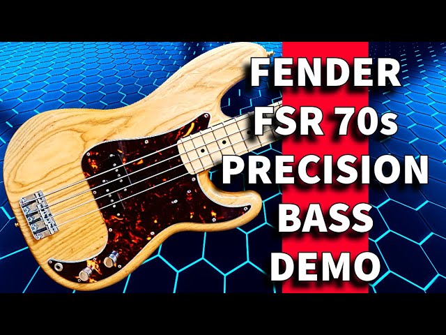 Fender FSR 70s Precision Bass Demo - Is It Worth It? - YouTube