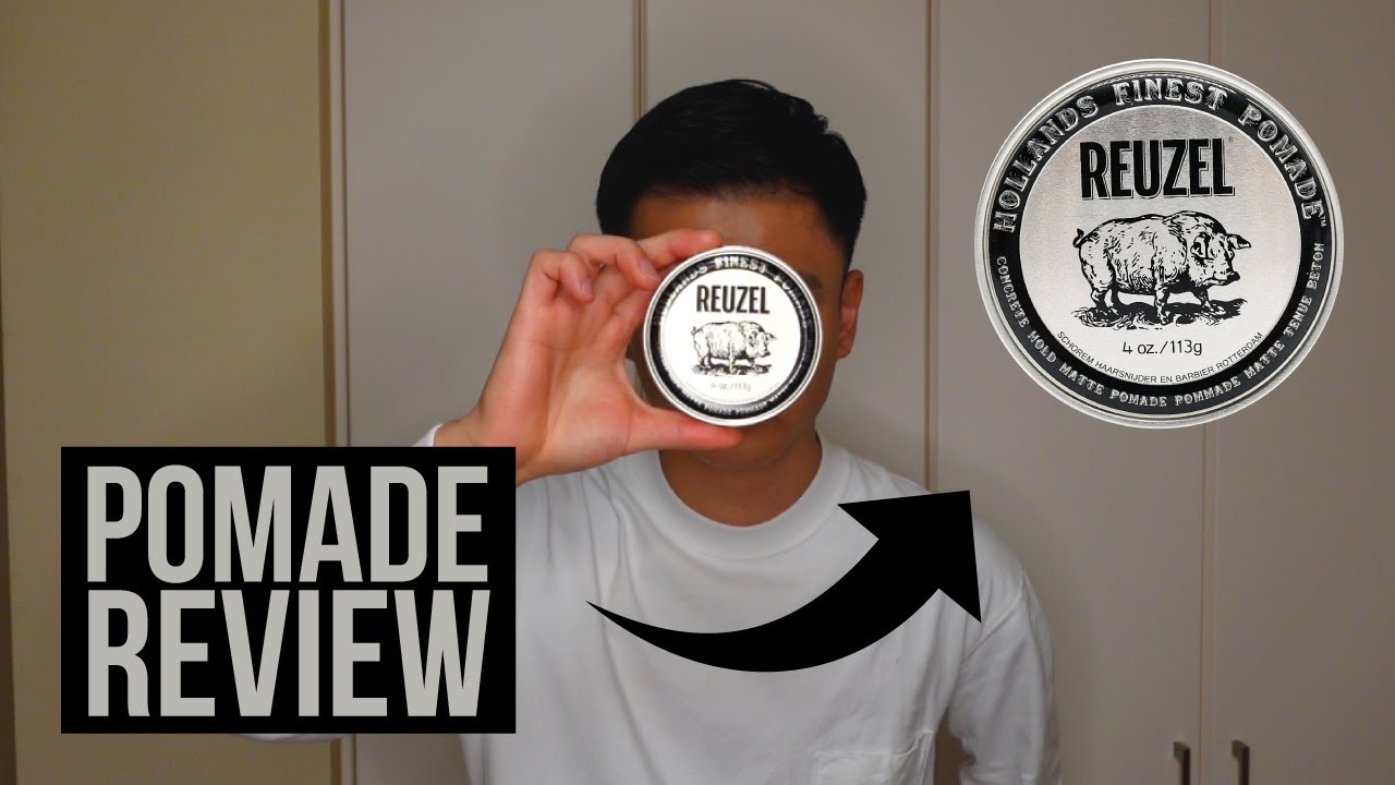 ルーゾーコンクリートホールドマットポマードのレビュー | REUZEL