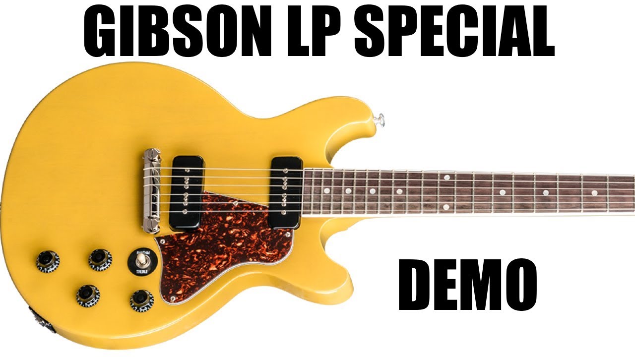 Gibson 2018 Les Paul Special Demo - YouTube