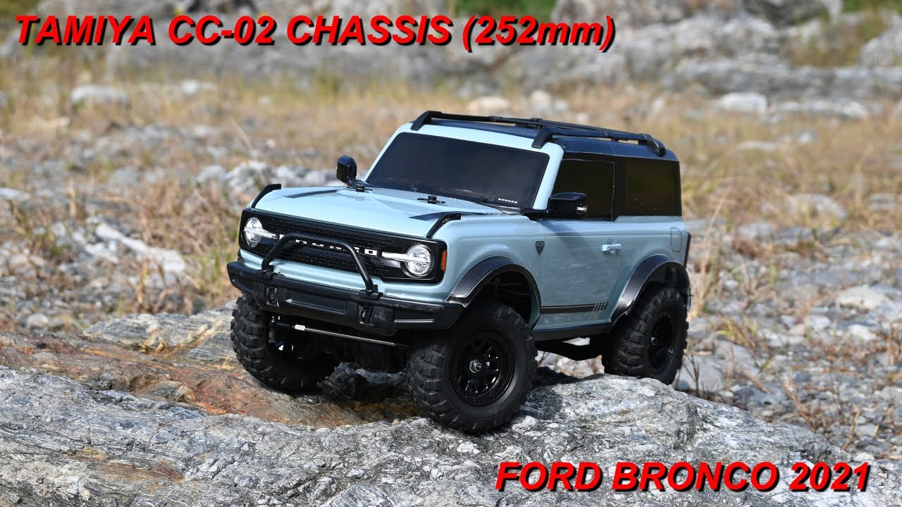 タミヤ CC-02 フォード ブロンコ 2021 オプションパーツ装着 オフ