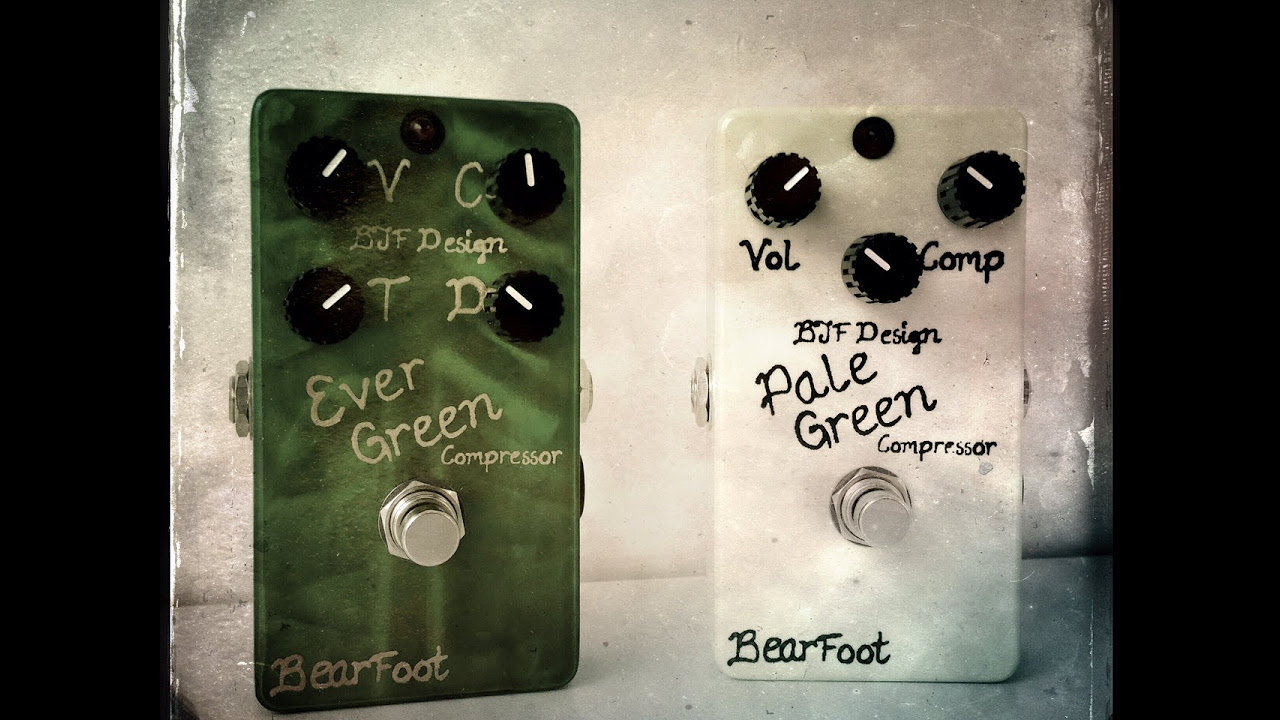 Bearfoot FX: Pale Green Compressor - YouTube
