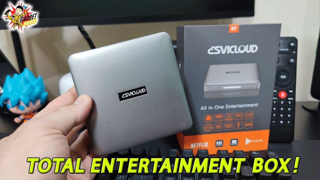 SVI CLOUD 8P ANDROID TV BOX - The Total Entertainment Android TV