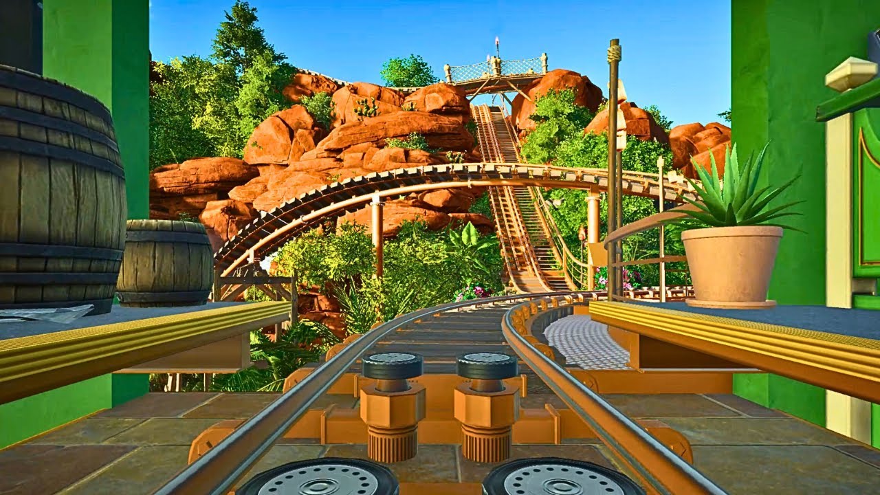 ビッグサンダーマウンテンにちょっと似てる正統派ジェットコースター