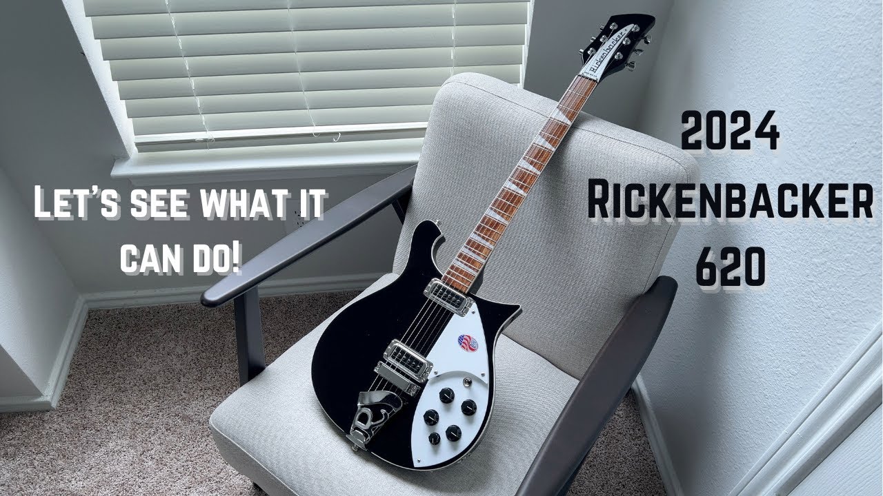Rickenbacker 620 in Jetglo! 2024 Review - YouTube