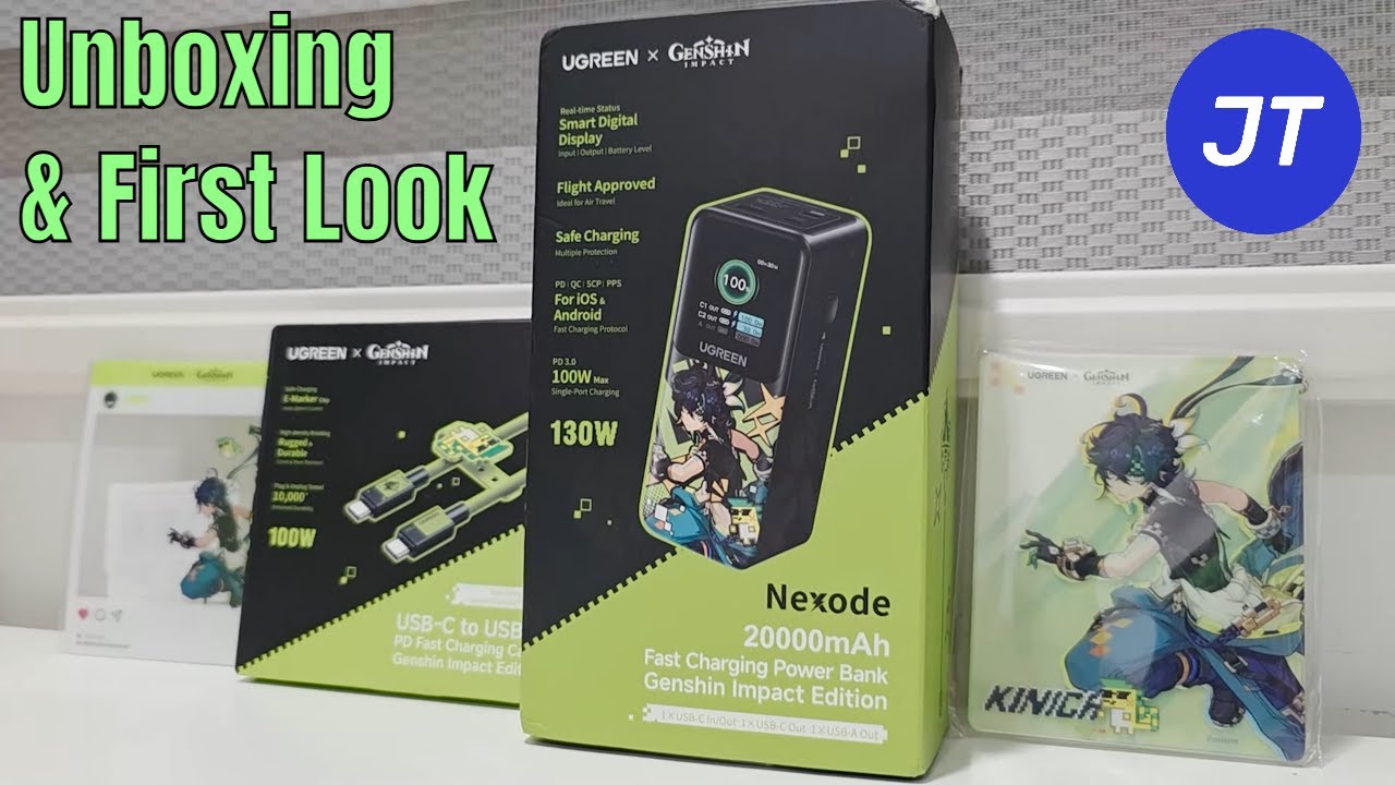 UGREEN x Genshin Impact] Nexode 20000mAh Power Bank & USB Type-C