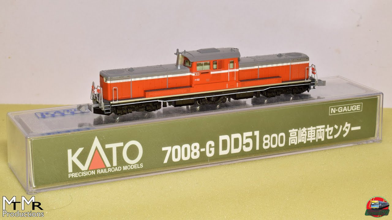 Opening a Kato JR Class DD51 Diesel-Hydraulic Locomotive - 7008-G