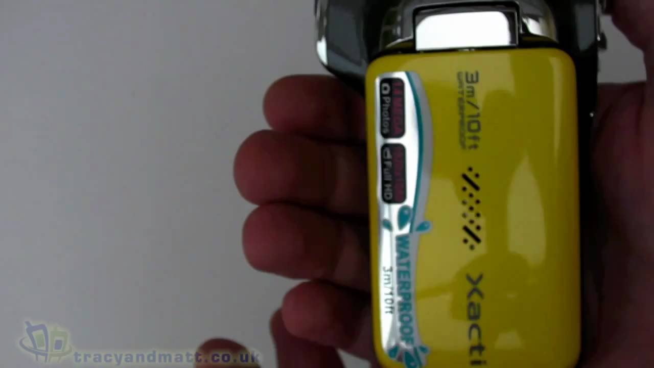Sanyo Xacti VPC-CA100 unboxing video - YouTube