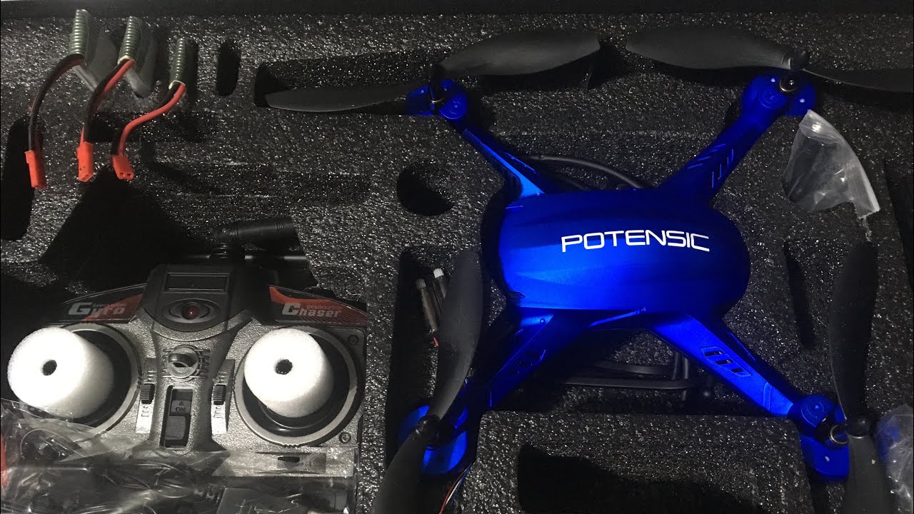Potensic F181 FLY MORE Deal Package 📦 5.8 ghz FPV Drone - YouTube
