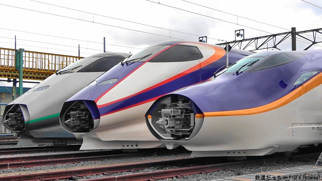 2023 日本全国新幹線大集合! E8系,連結など Shinkansen video