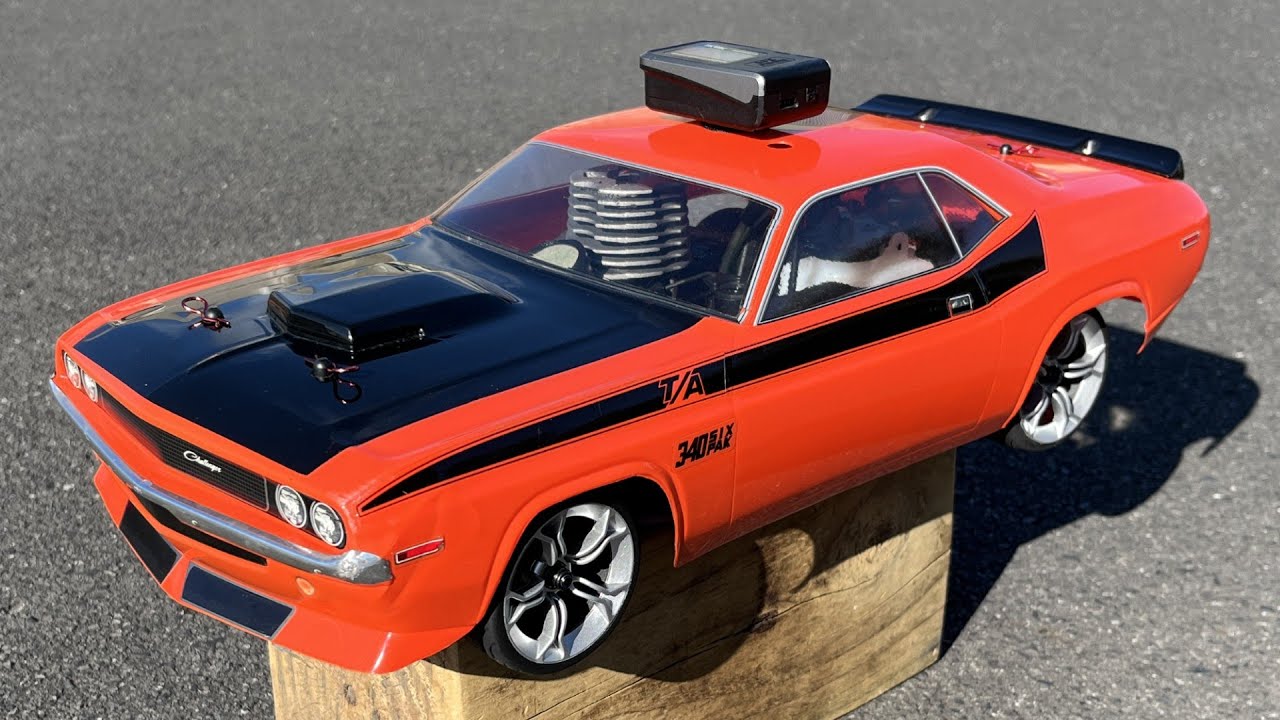 Nitro RC 1/10 HPI RS4 3 Drift .18, Single Speed Transmission