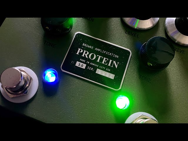 Browne Amps The Protein V3 | Fender AVRI '65 Jazzmaster | Marshall