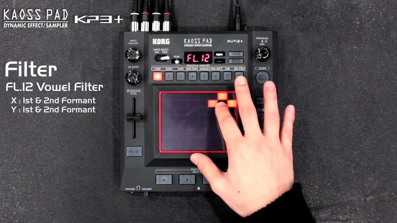 Features | KAOSS PAD KP3+ - DYNAMIC EFFECT/SAMPLER | KORG (Canada