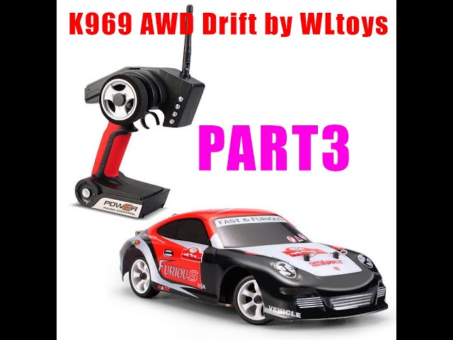 1/28 K969 AWD drift car by WLtoys Part3: soften shocks & weight