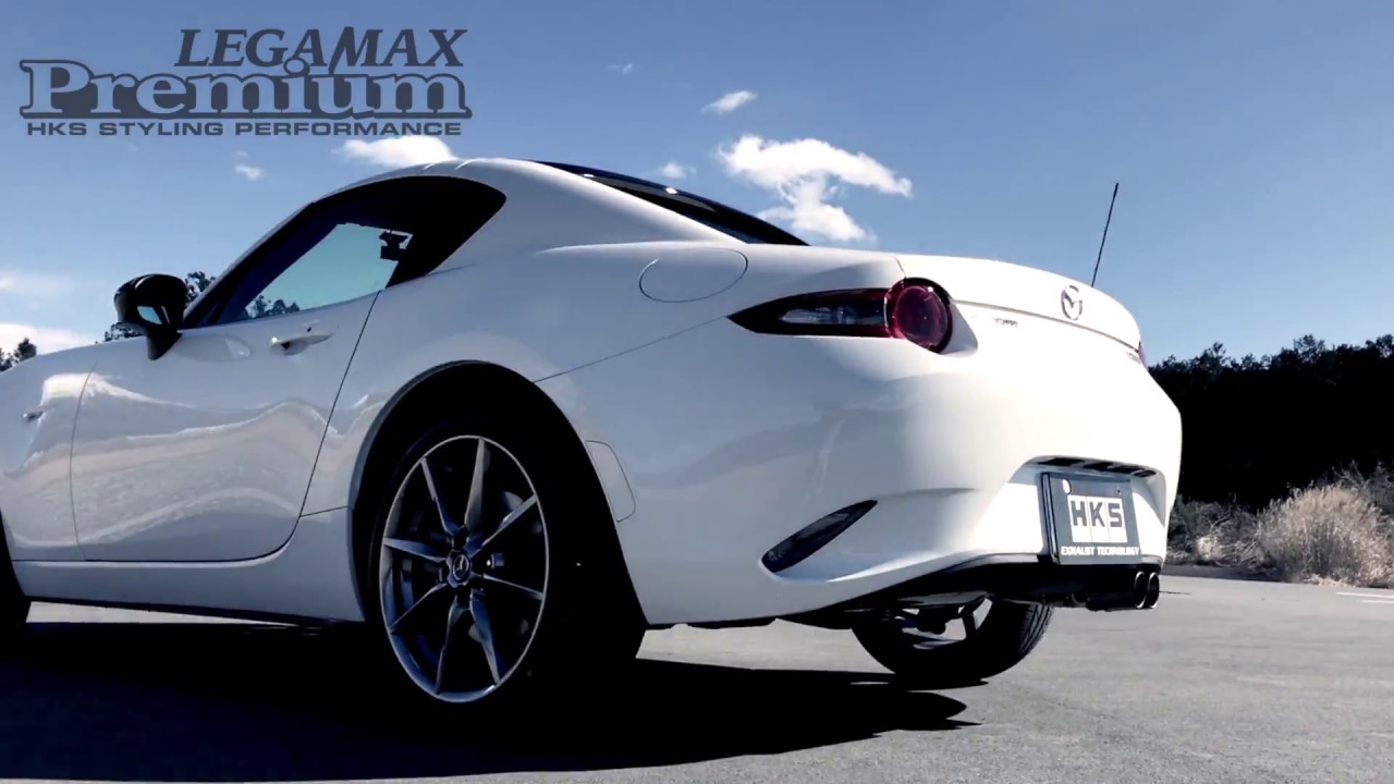 MAZDA ROADSTER RF DBA-NDERC HKS LEGAMAX Premium - YouTube