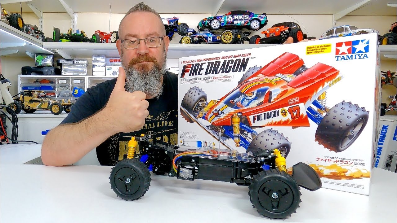 Tamiya Fire Dragon (2020) Chassis Build - YouTube