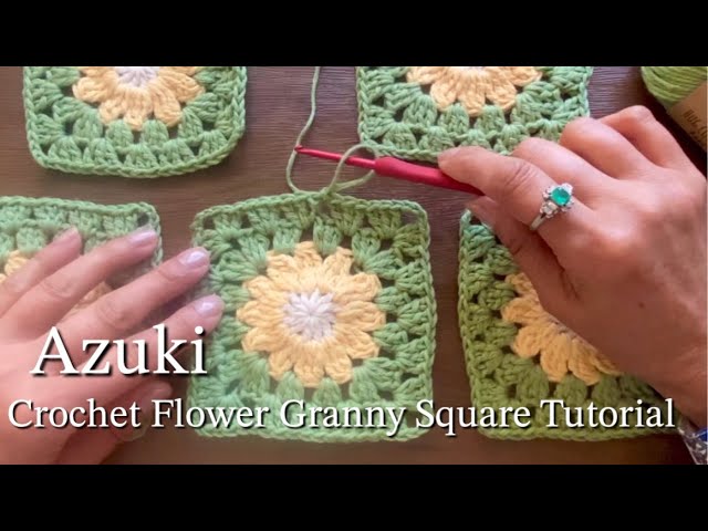 かぎ針編み｜モチーフの綺麗な編み方｜編み物｜ How to crochet an