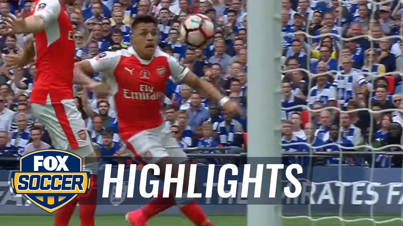 2016-17 FA Cup 優勝 アーセナル アレクシス サンチェス 2016-17 FA