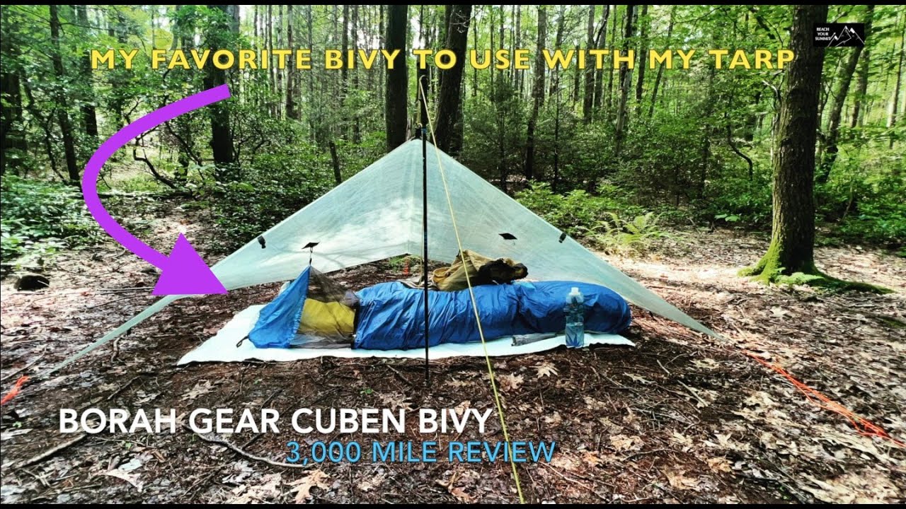 Borah Gear Cuben Bivy 3000 Mile Review - YouTube