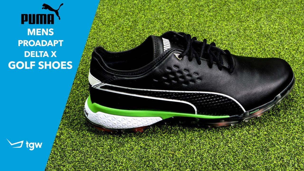 Puma PROAdapt Delta X Golf Shoes Overview by TGW - YouTube