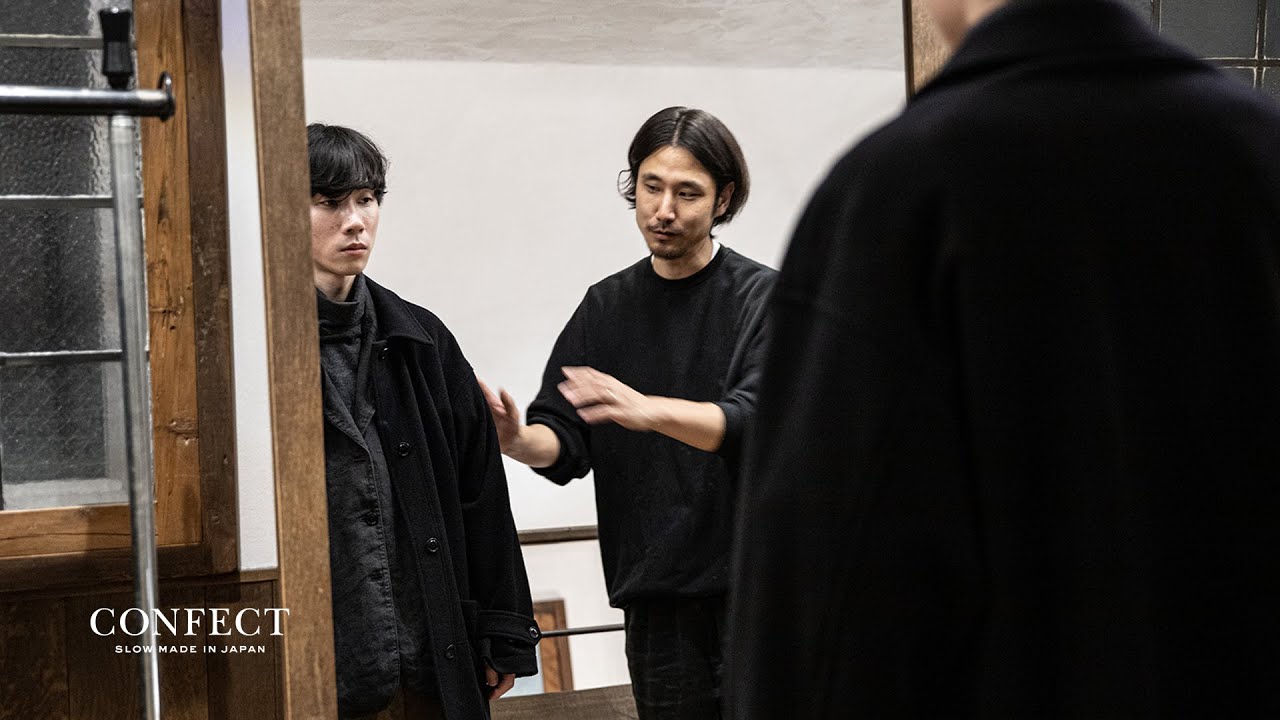 冬のコーディネート】ウールカシミアフリースコート - YouTube