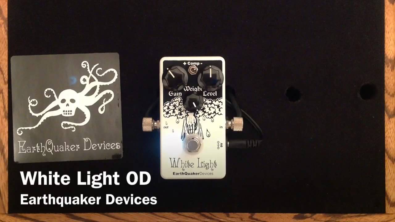 EarthQuaker Devices White Light OD - YouTube