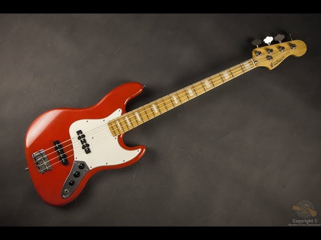Edwards Jazz Bass Japan 1990's Demo - YouTube