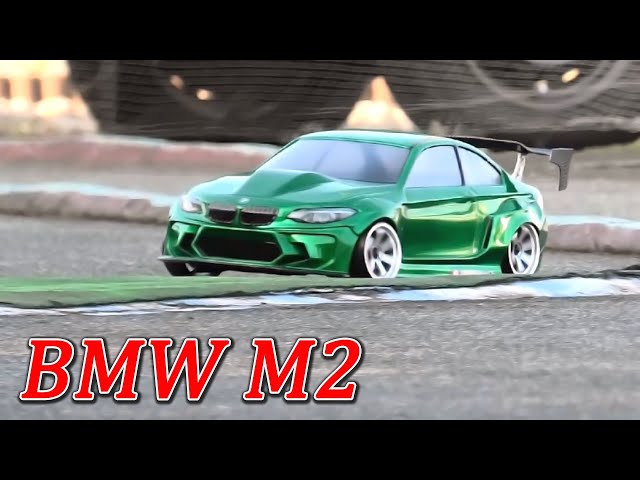 Rajidori] BMW M2 Green♪ RC Drift - YouTube