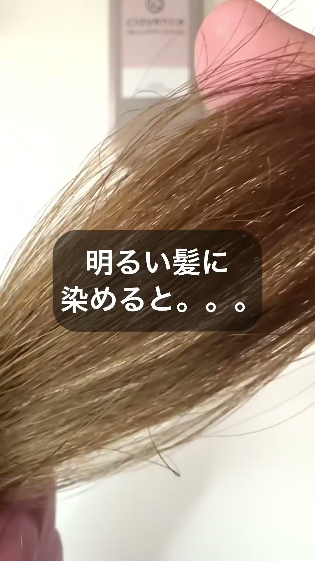 染めてみた #クレイエンス#アッシュブラウン#shorts #ホームカラー