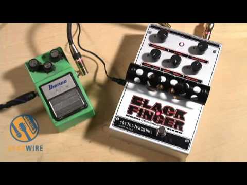 Electro-Harmonix Black Finger Optical Compressor Demo - YouTube