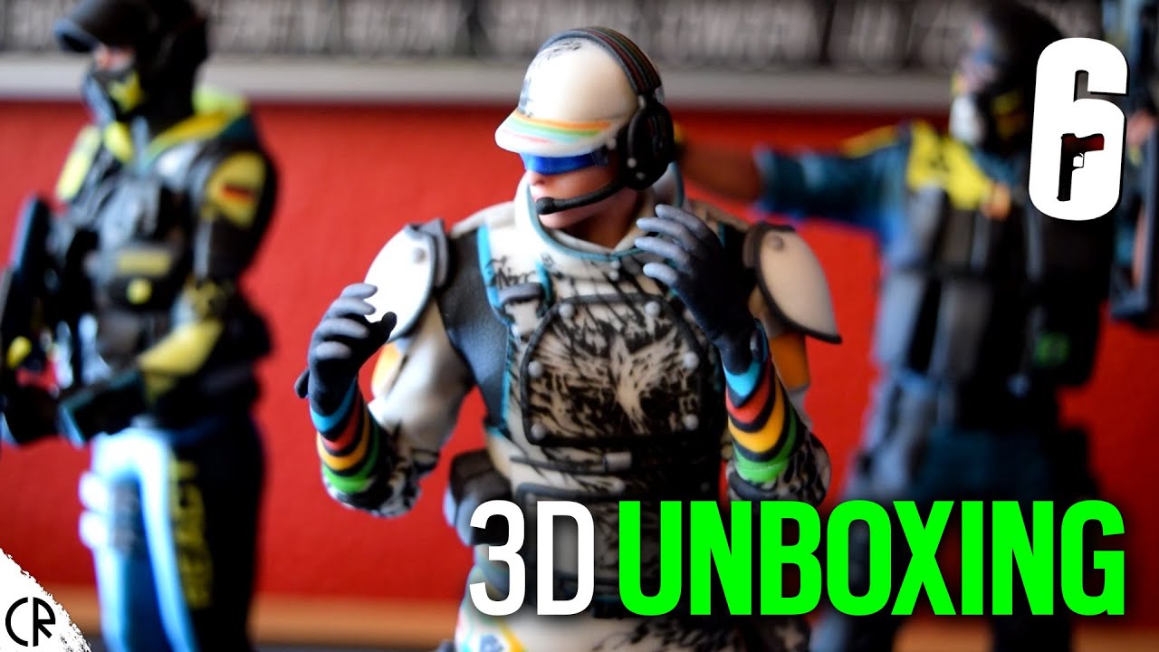 Unboxing 3D Printed Figurines - Ela, IQ, Zofia & Capitão - Rainbow