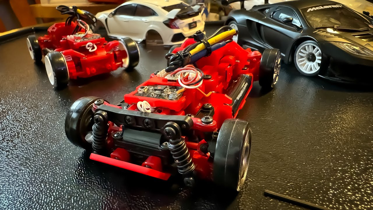 Mini z MA 030 evo suspension upgrade - YouTube