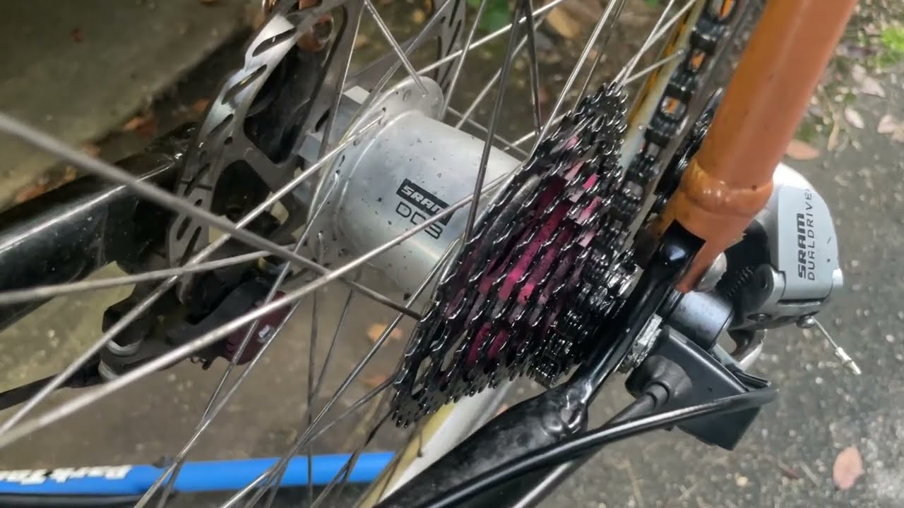 SRAM Dual Drive Hub Noises on My Cruzbike - YouTube