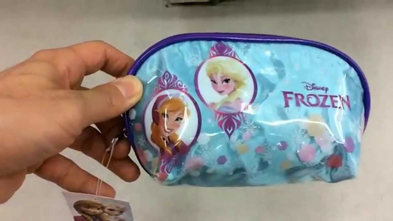 アナと雪の女王】ポーチ - YouTube