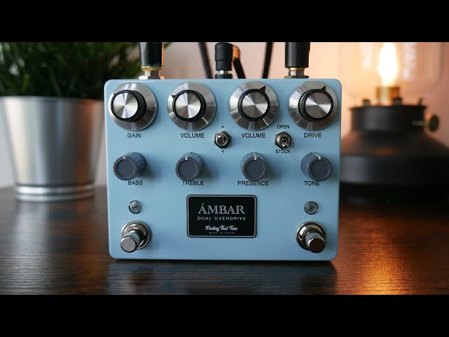 Finding That Tone - ÁMBAR | Dual Overdrive Demo (No talking) - YouTube