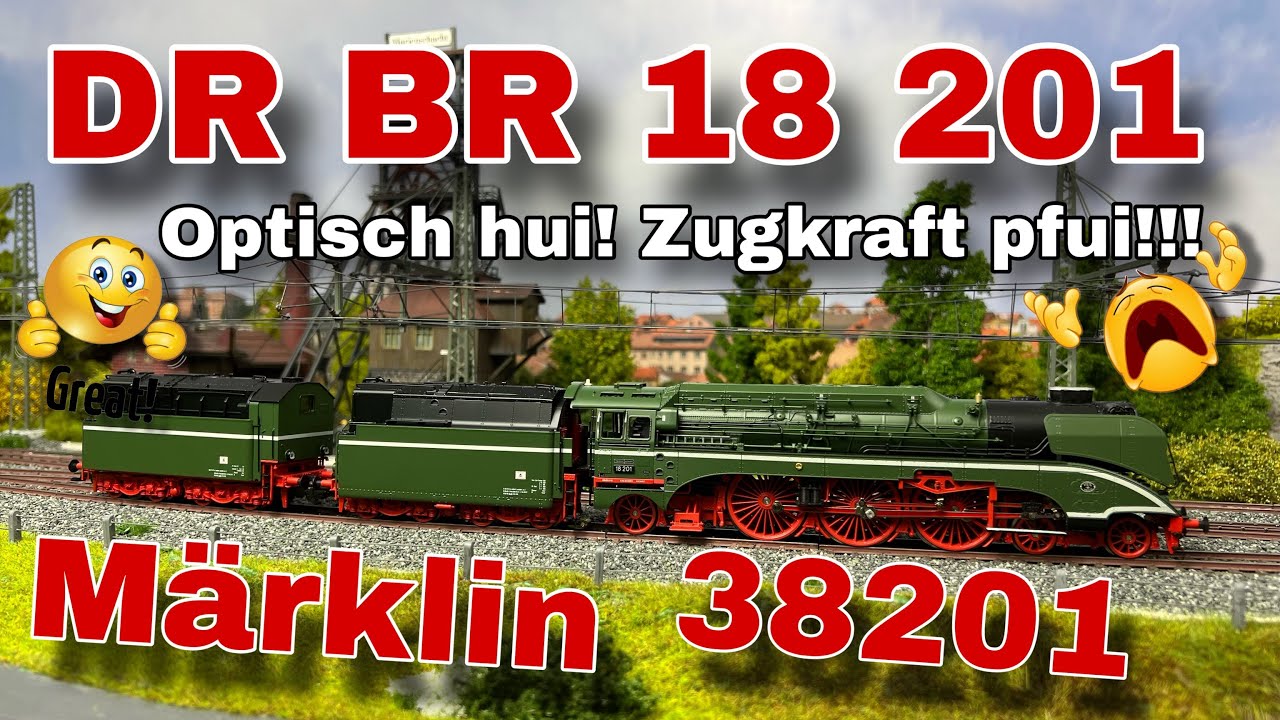 HO ROCO DR 18-201形蒸機（品番63217） - YouTube