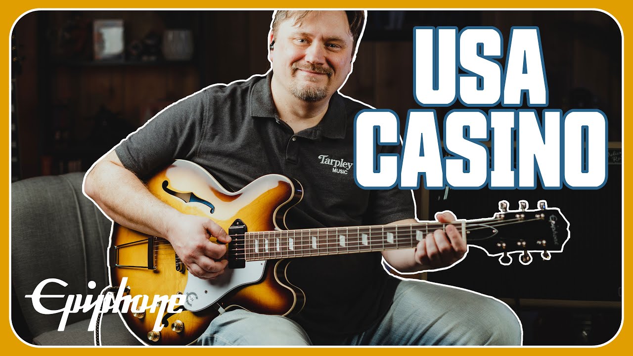 Epiphone USA Collection Casino Review | The Archtop Electric